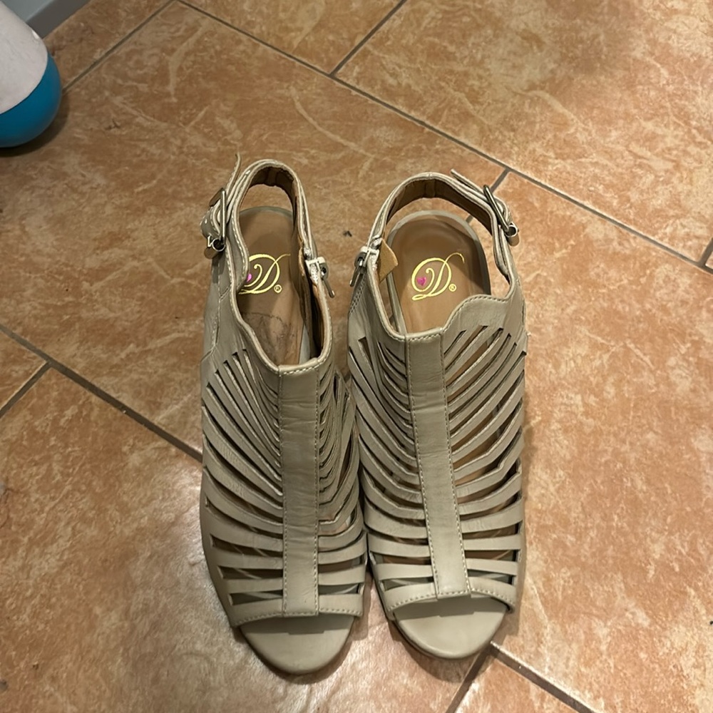 Tan sandals